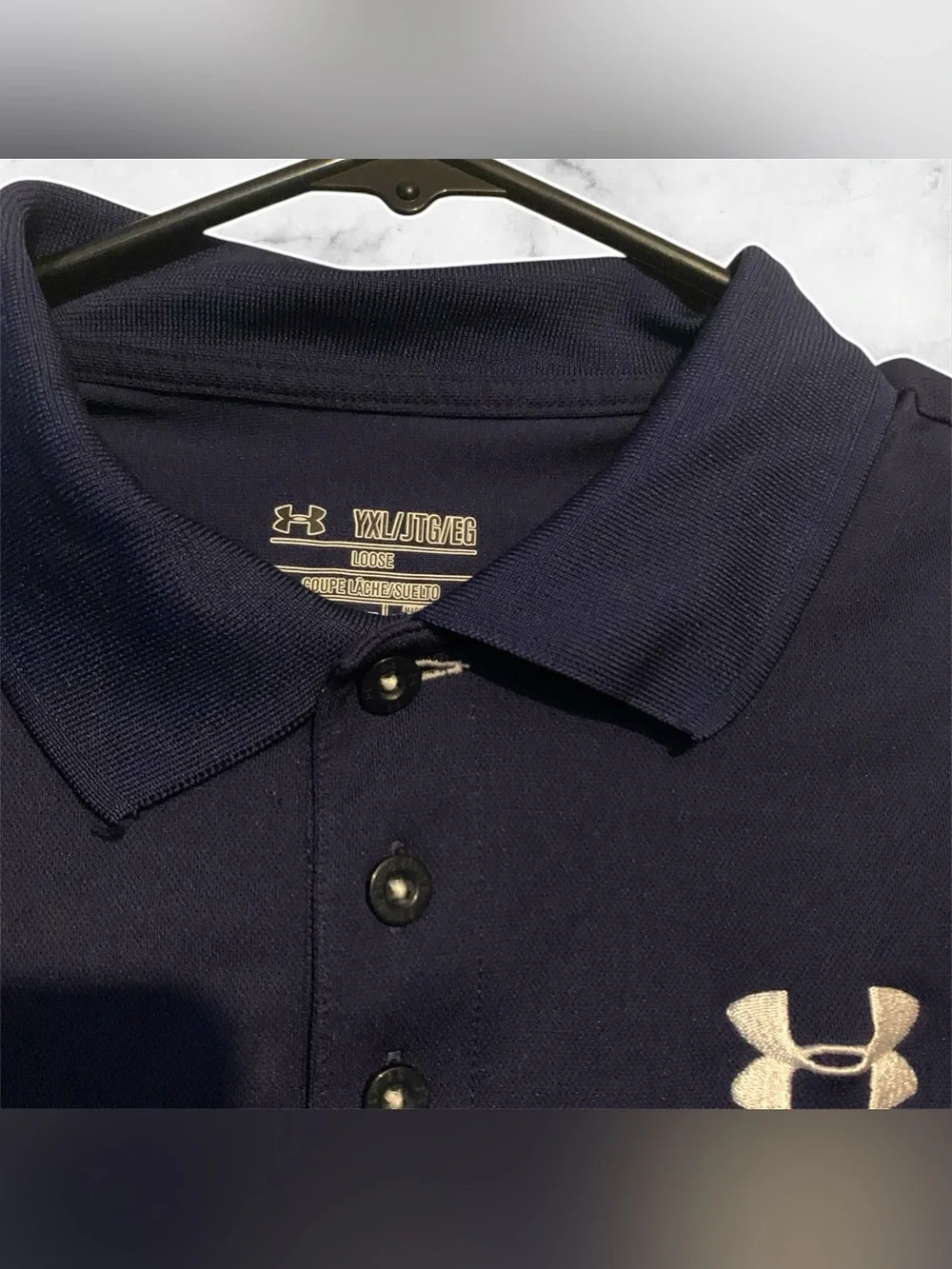 “Under Armour” Boy’s Polo Short Sleeve Shirt